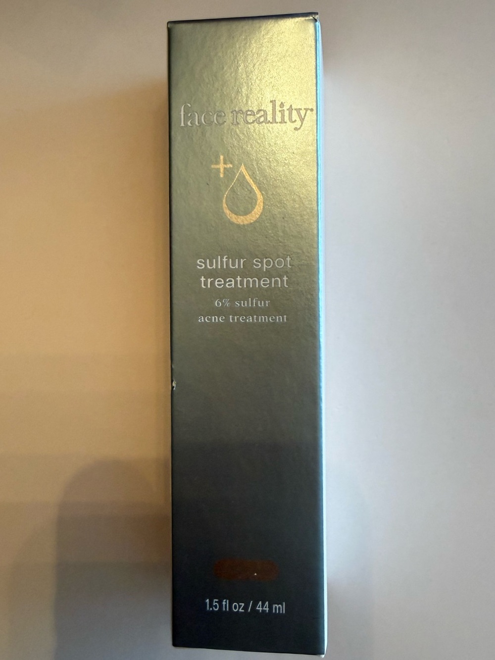 NIB Face Reality Sulfur Spot Treatment - 6% Sulfur Acne Treatment 1.5 fl oz